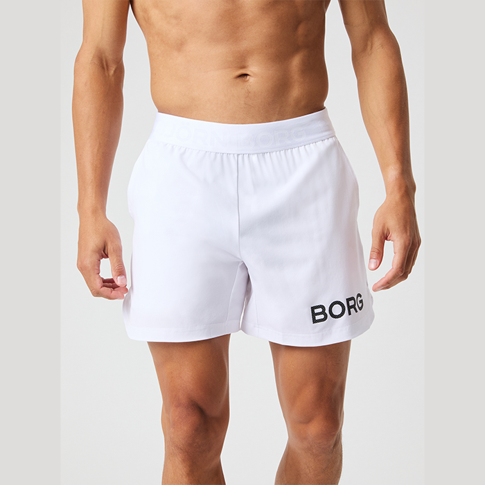 Borg Short Shorts Vit