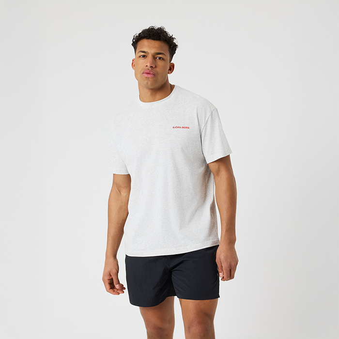 Gym Oversized T‑shirt Ljusgrå Gym Oversized T‑shirt Ljusgrå
