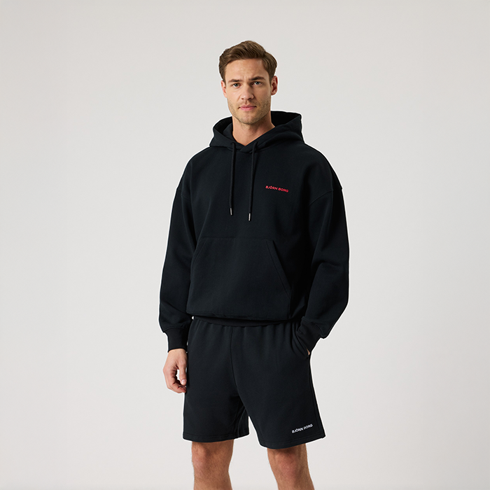 Oversized Hoodie Svart