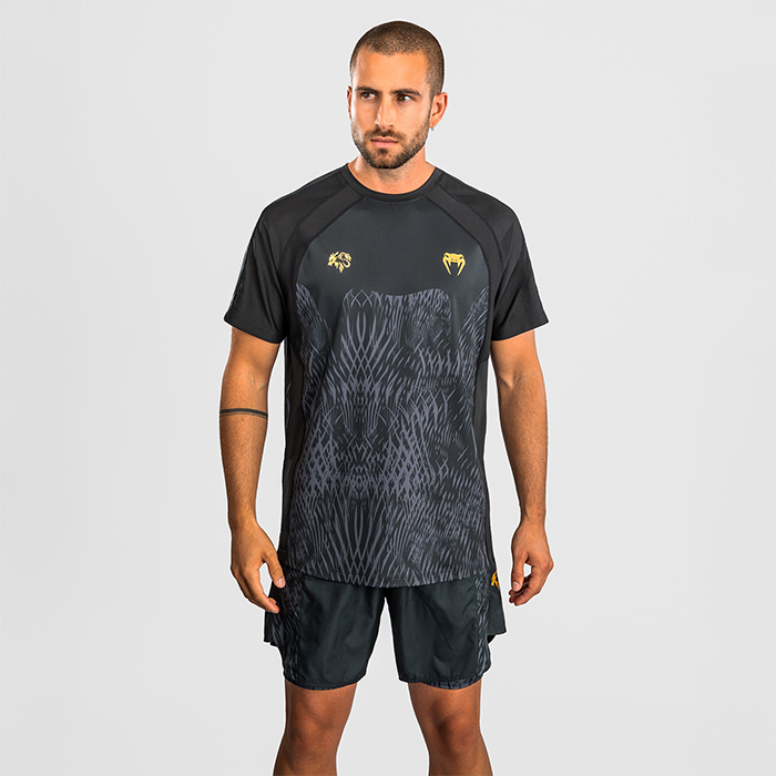 Venum X Chimaev Wild Borz Dry Tech T-shirt Svart Grå