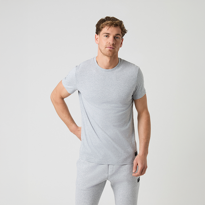 Centre T‑shirt Ljusgrå Centre T‑shirt Ljusgrå