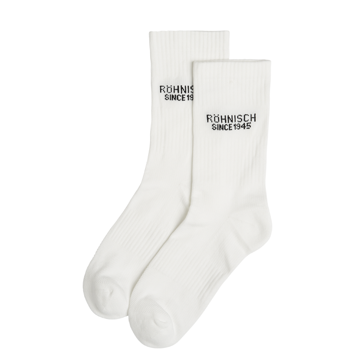 2-pack Logo Socks, White 2-pack Logo Socks, White