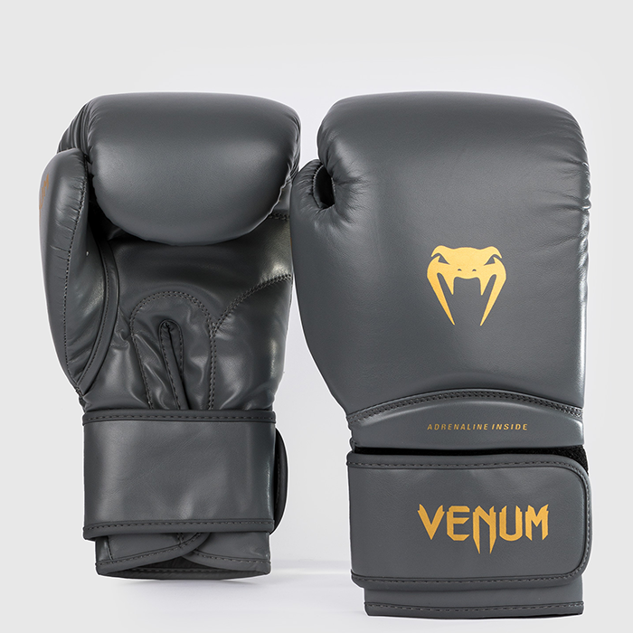 Venum Contender 1.5 Boxningshandskar, Grå/Guld