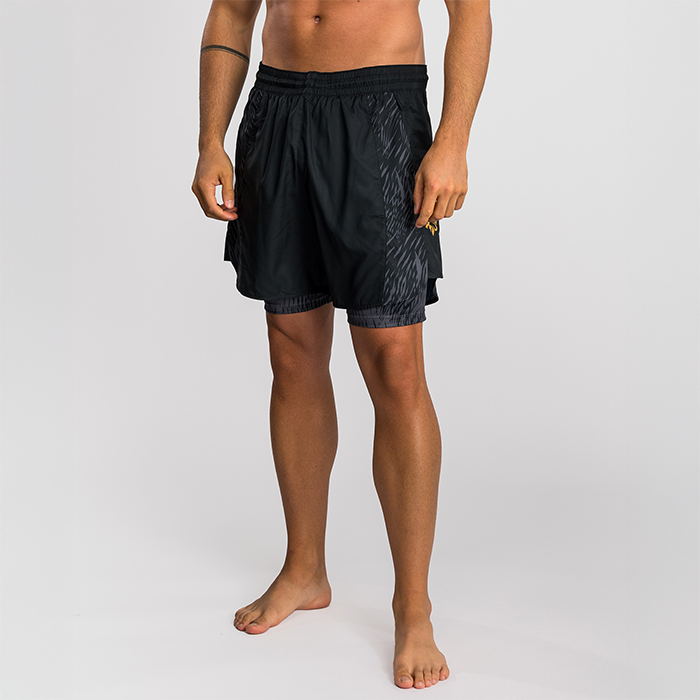 Venum X Chimaev Wild Borz Träningsshorts Svart Grå