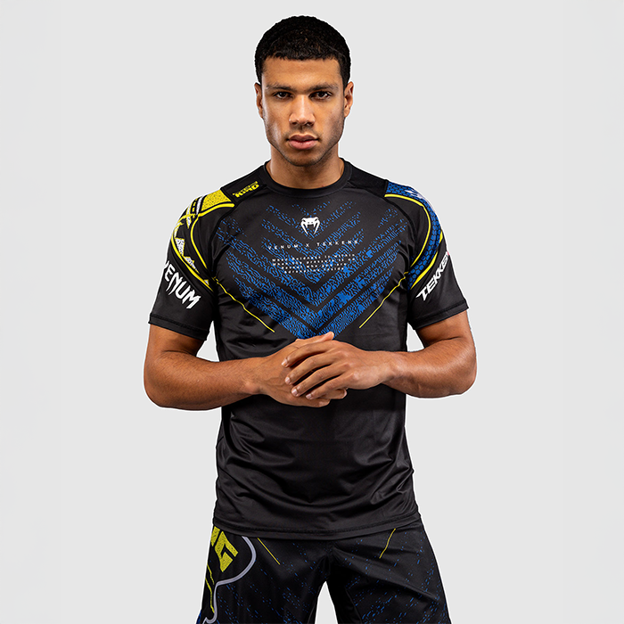 Venum x TEKKEN 8 Dry-Tech T-shirt King Svart Gul