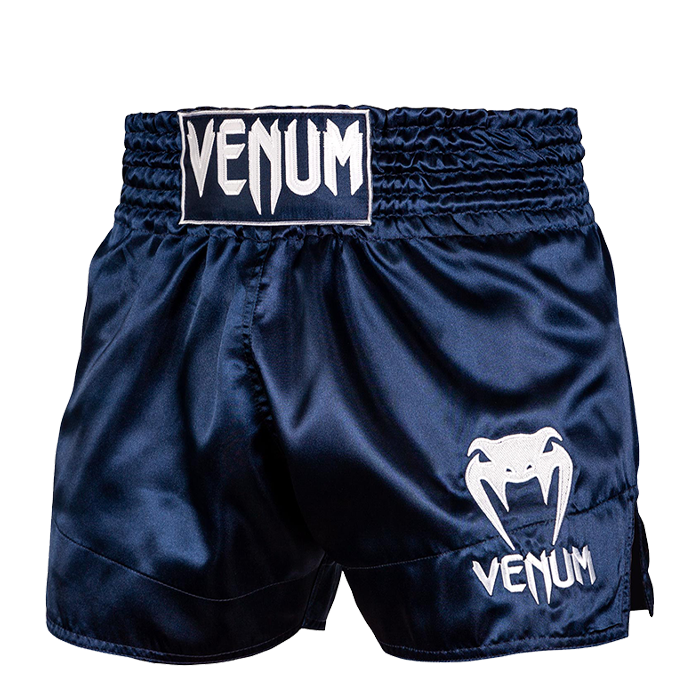 Classic Muay Thai Shorts Blå/Vit