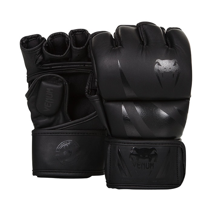 Venum Challenger MMA-handskar, Svart/Svart