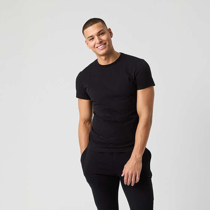 Centre T‑shirt Svart Centre T‑shirt Svart