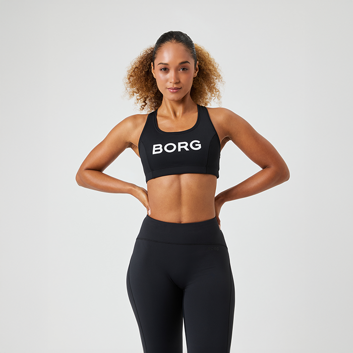 Mid Support Sport‑BH Svart Mid Support Sport‑BH Svart