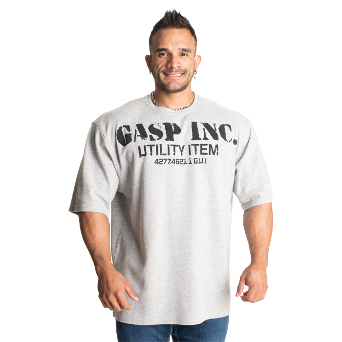 Iron Thermal T‑shirt Gråmelerad
