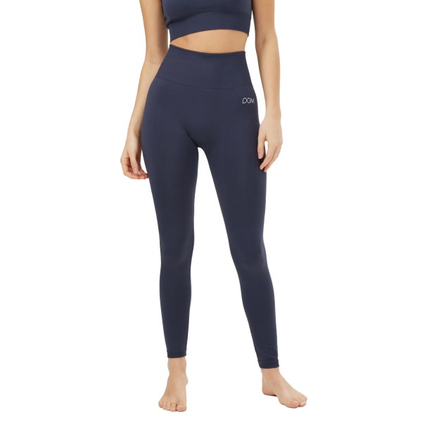 Drop Of Mindfulness Sesh Seamless Tights, , Mörkblå