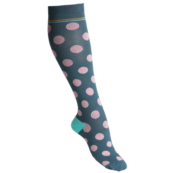 Funq Wear Kompressionsstrumpor Bomull 15-18, 40-42, Brittany Blue