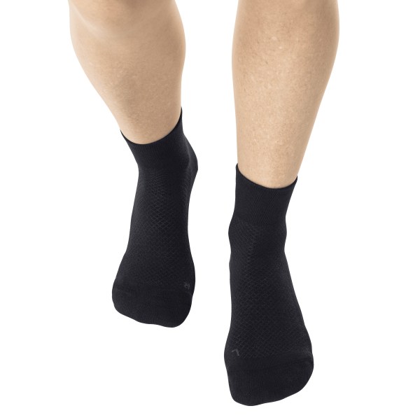 Funq Wear Wide+ Active Cushin Quarter, 39-41, Svart