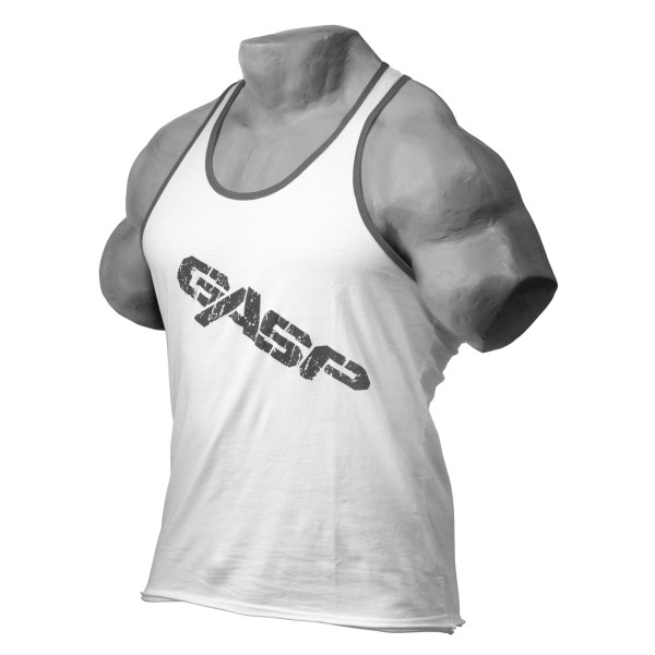 GASP Vintage T-back, , White