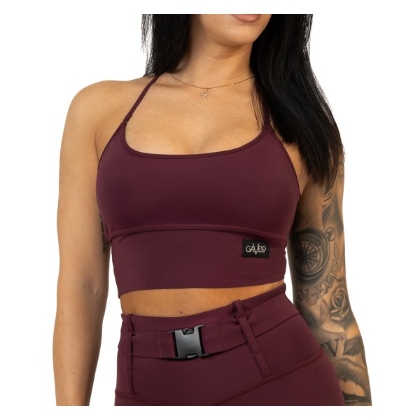 Gavelo Cargo Top, S, Burgundy
