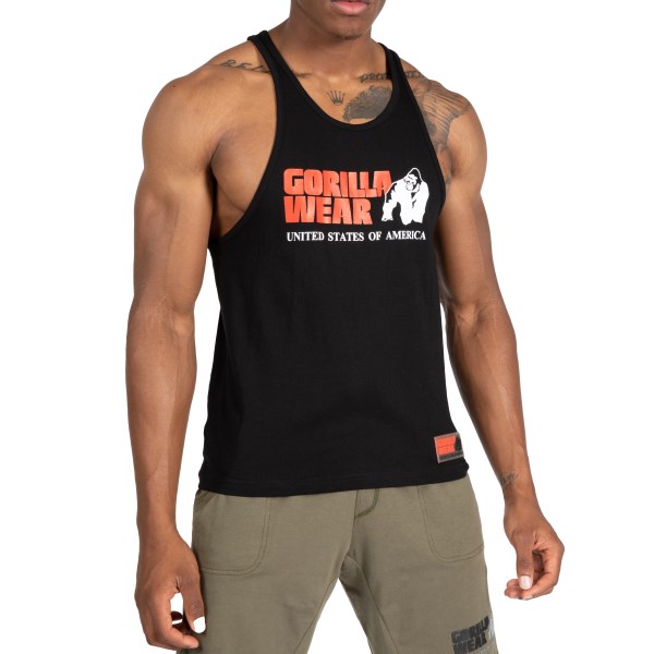 Gorilla Wear Classic Tank Top, S, Black